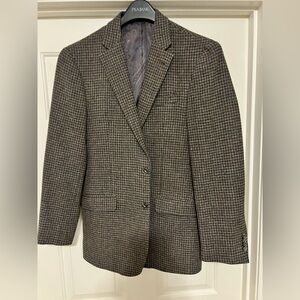 Jos. A. Bank Brown Houndstooth Blazer